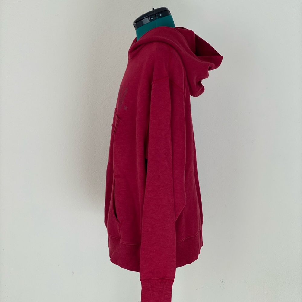 SOLDVintage American Eagle Outfitters Red Hoodie sz M - Picture 3 of 9